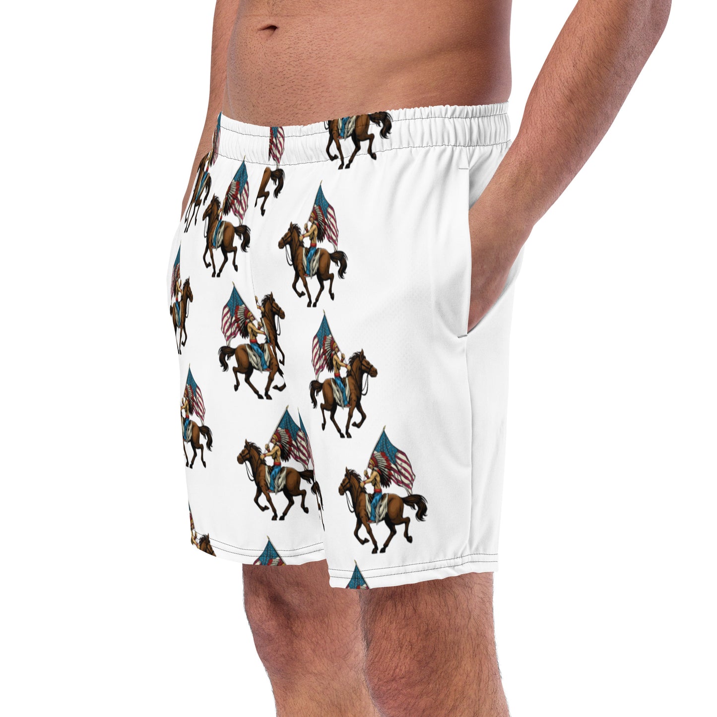 Indian Warrior Swim Trunks