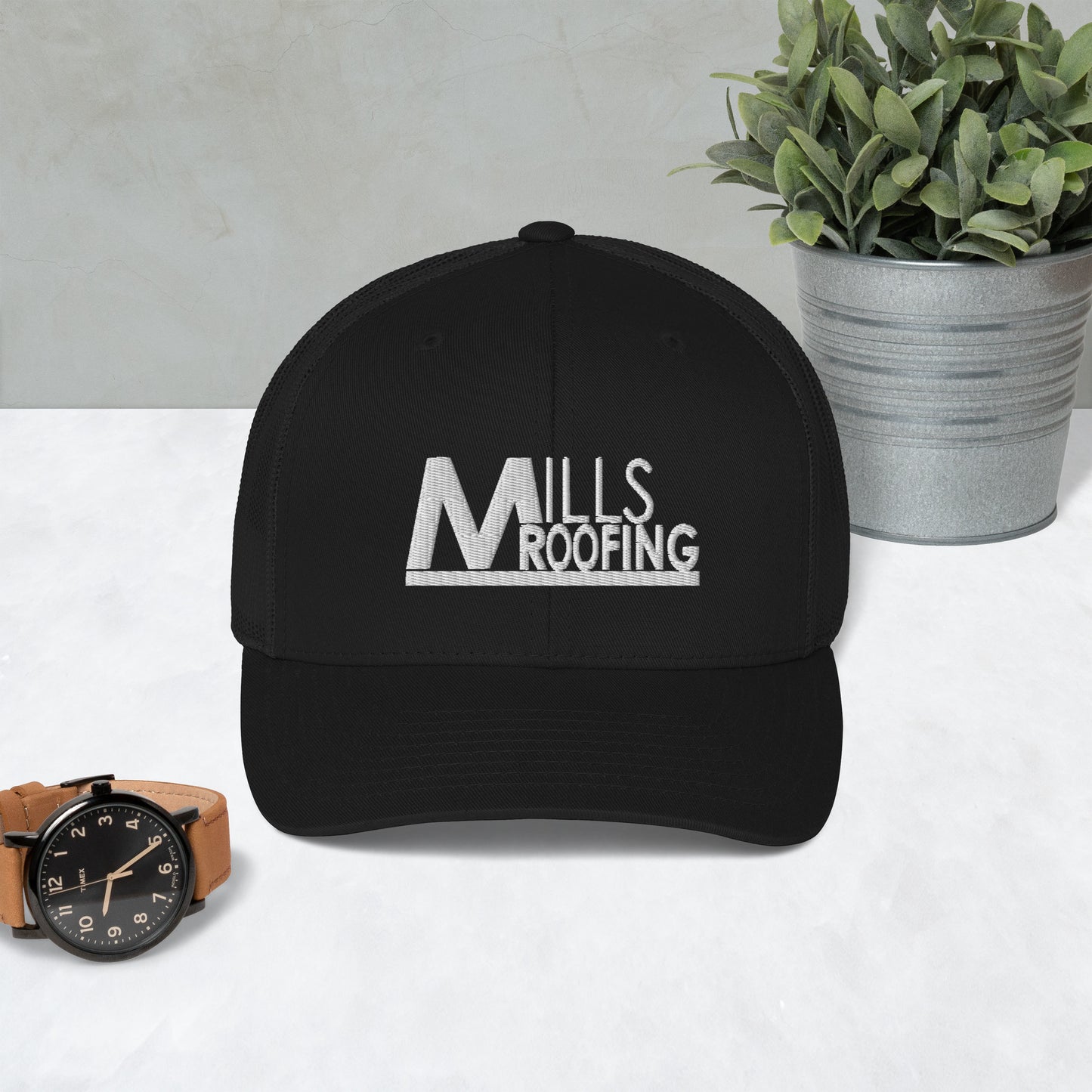 Mills Roofing Trucker Cap