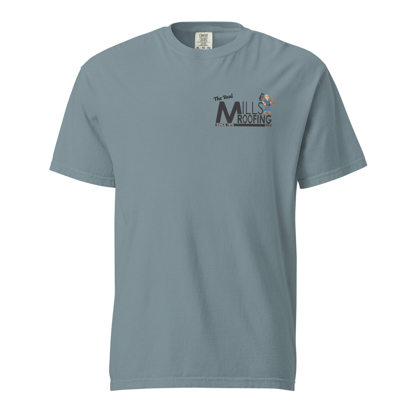 Mills Roofing Black Logo