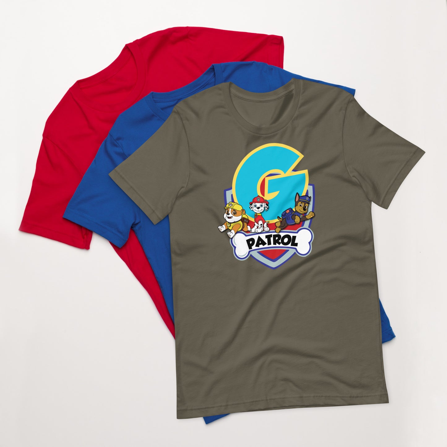 G Patrol (loose fitting unisex tri blend cotton)