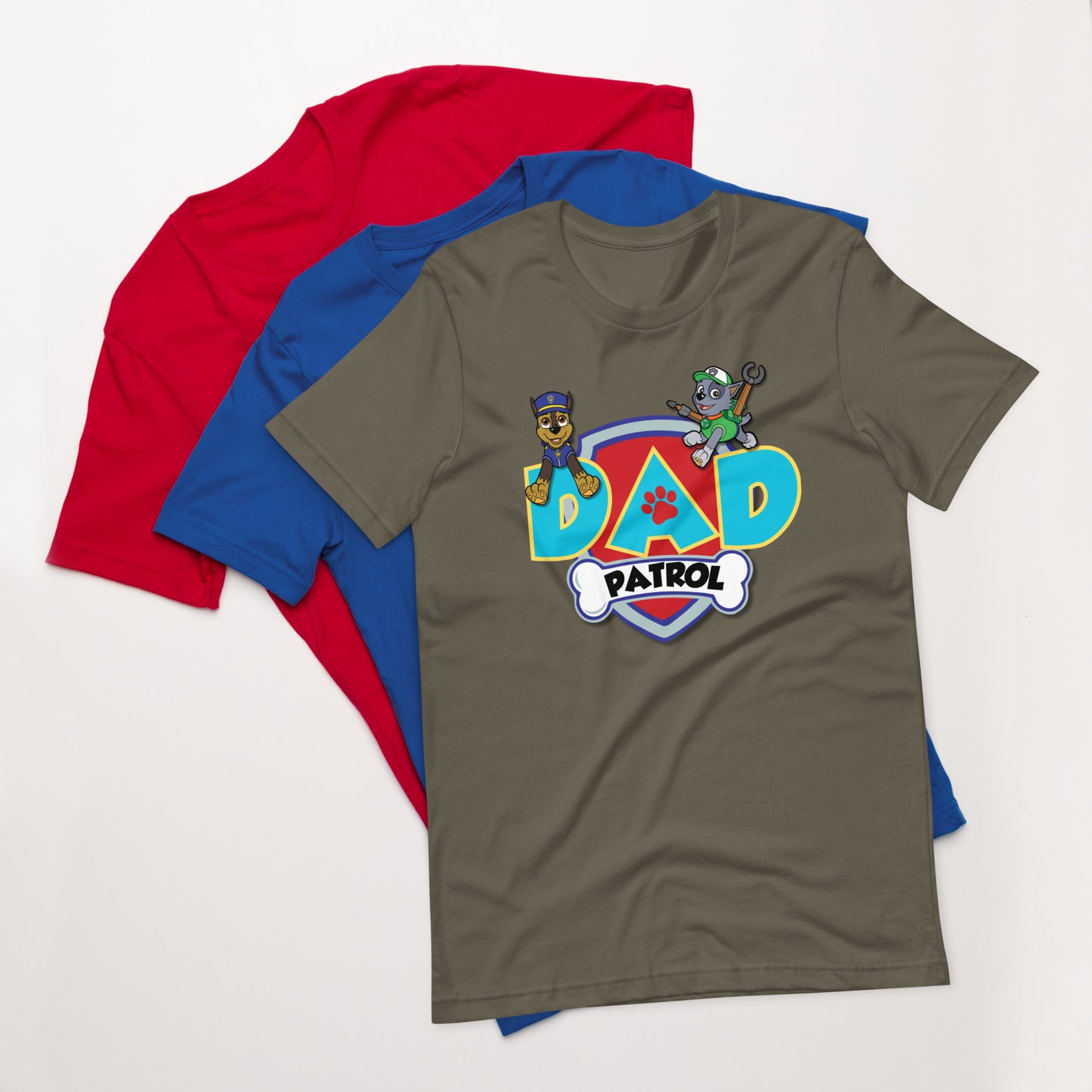 Dad Patrol (loose fitting unisex tri blend cotton)