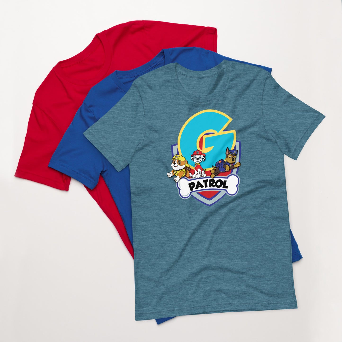 G Patrol (loose fitting unisex tri blend cotton)