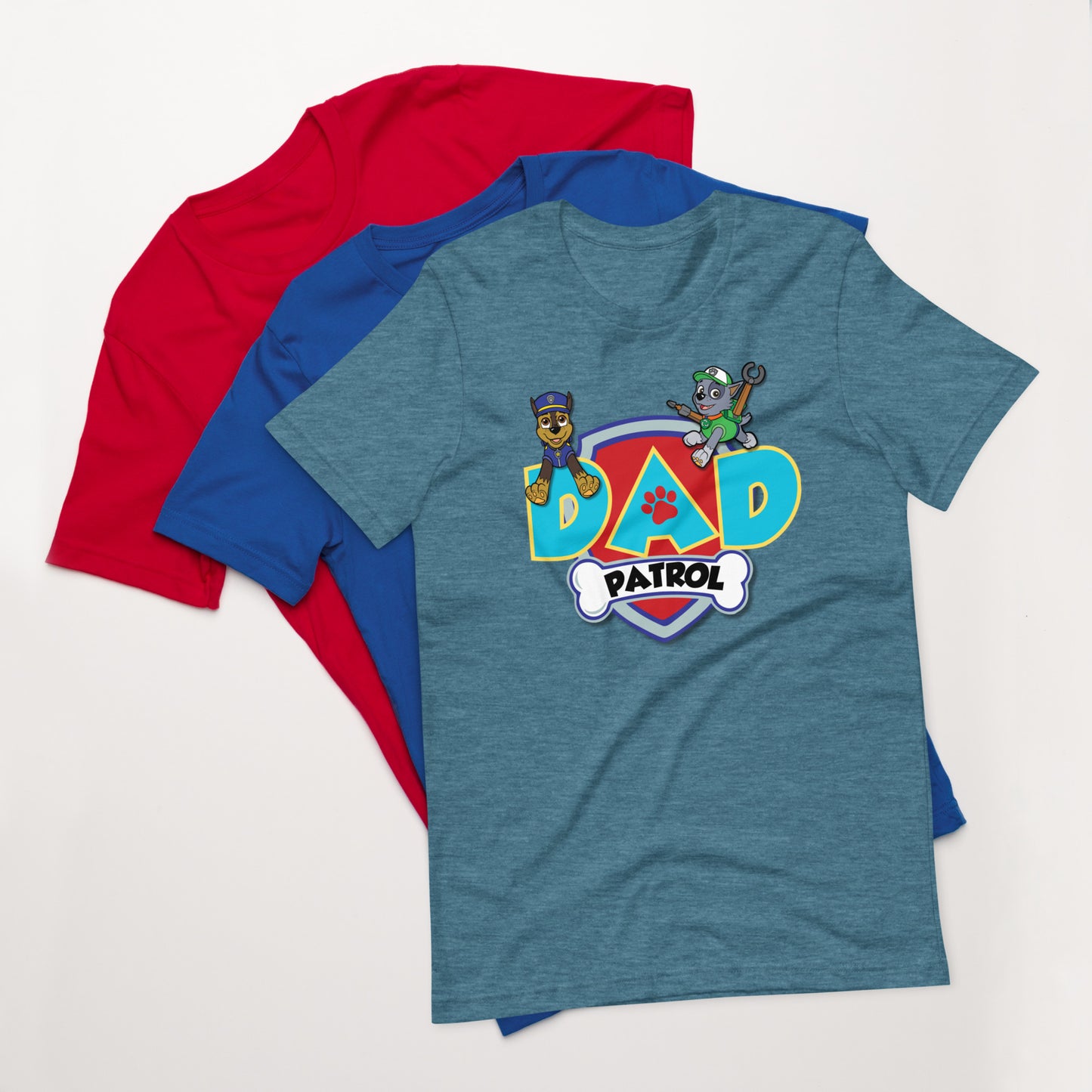 Dad Patrol (loose fitting unisex tri blend cotton)