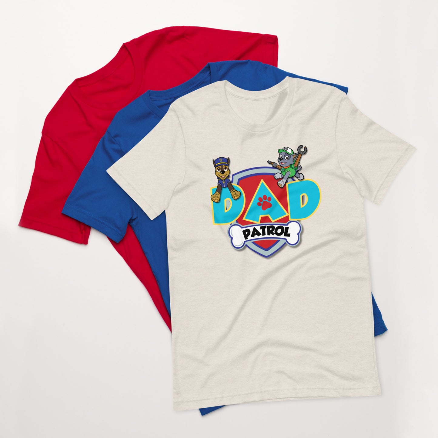 Dad Patrol (loose fitting unisex tri blend cotton)