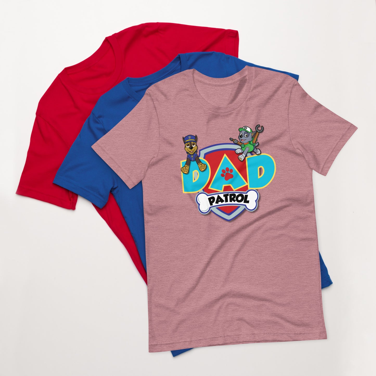 Dad Patrol (loose fitting unisex tri blend cotton)