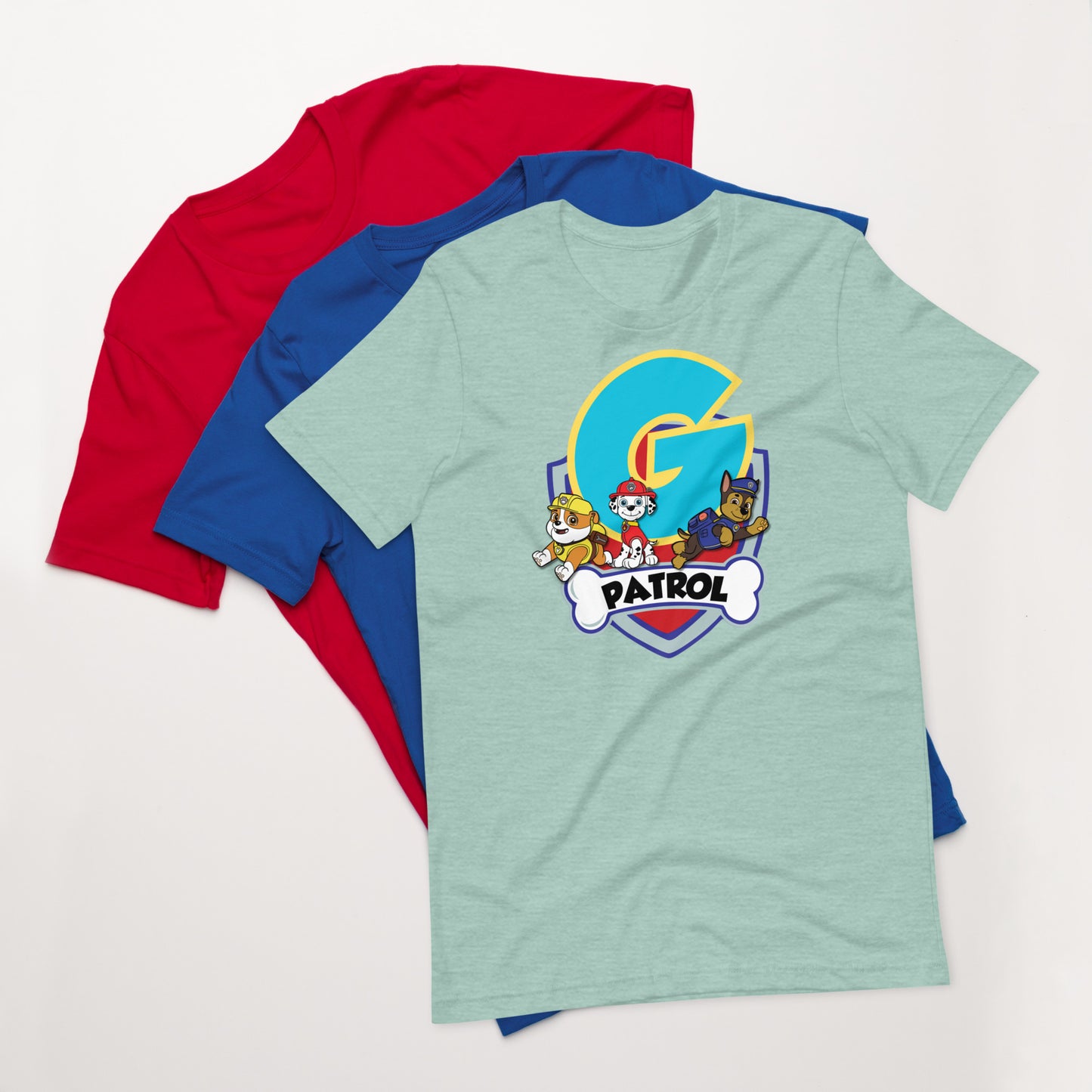 G Patrol (loose fitting unisex tri blend cotton)