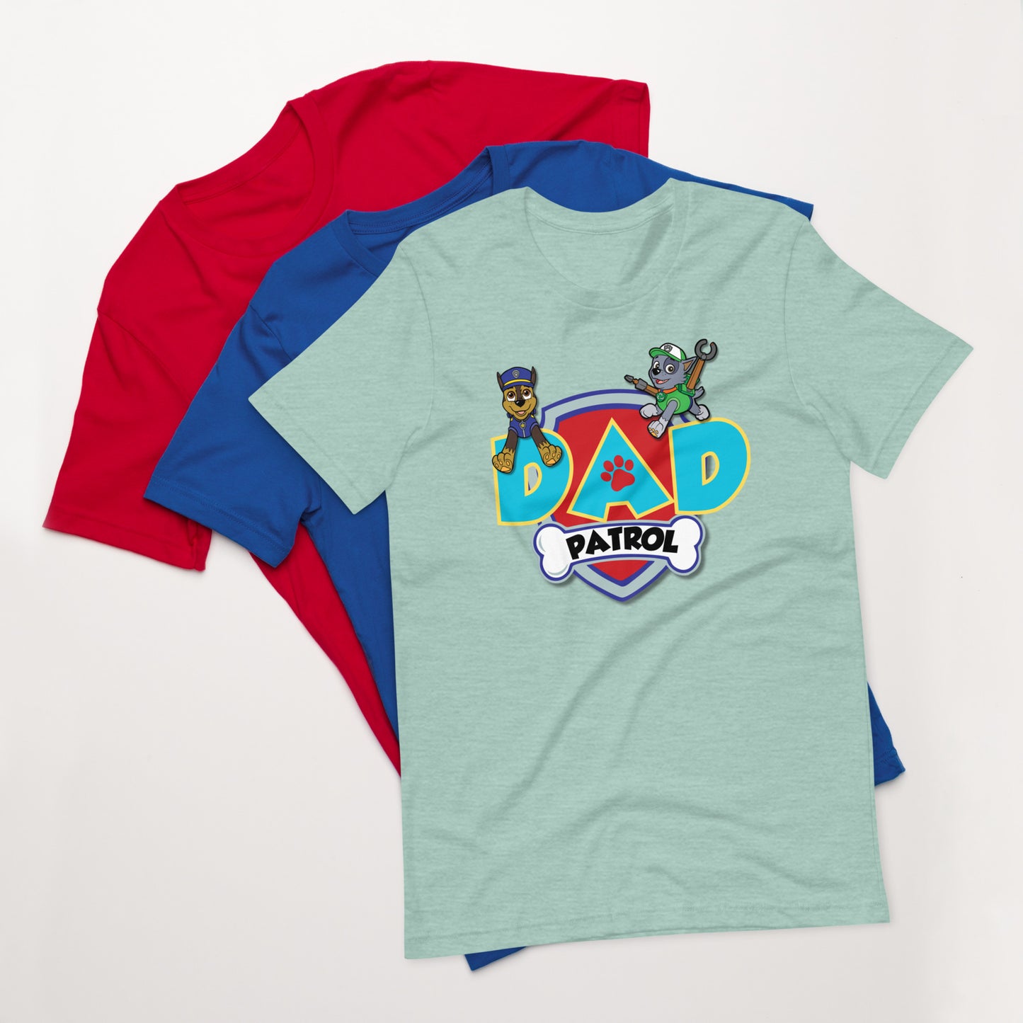Dad Patrol (loose fitting unisex tri blend cotton)