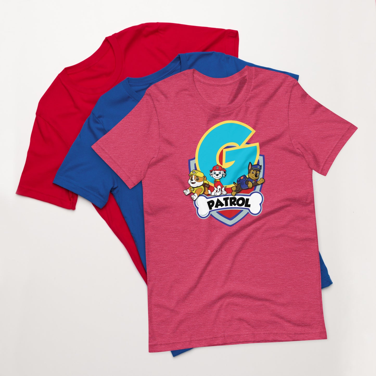 G Patrol (loose fitting unisex tri blend cotton)