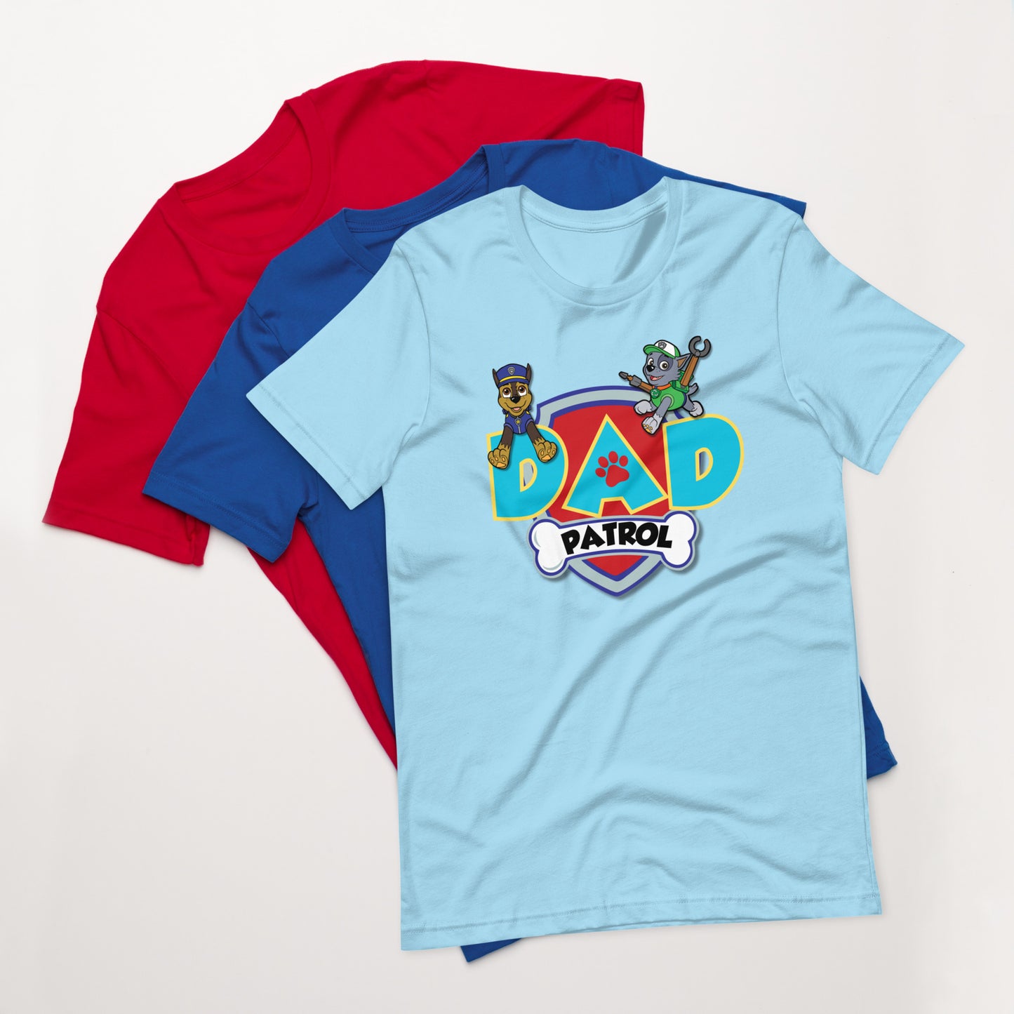 Dad Patrol (loose fitting unisex tri blend cotton)