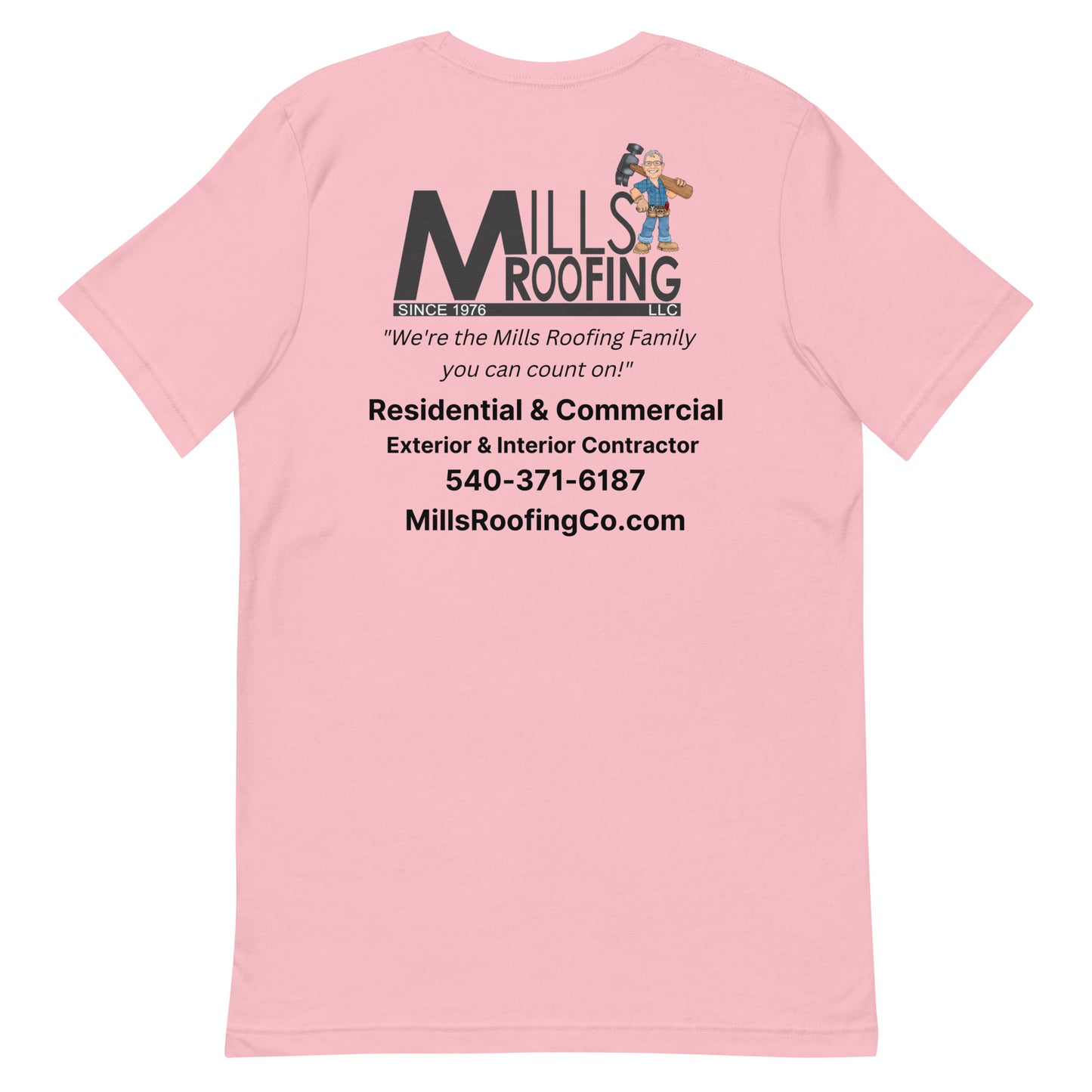 50/50 Mills Roofing Tee