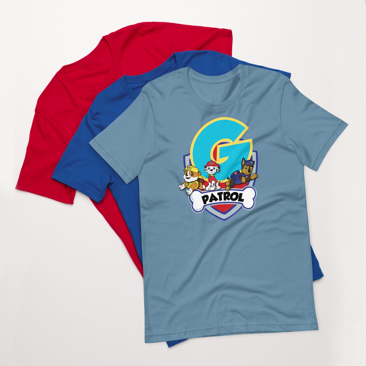 G Patrol (loose fitting unisex tri blend cotton)