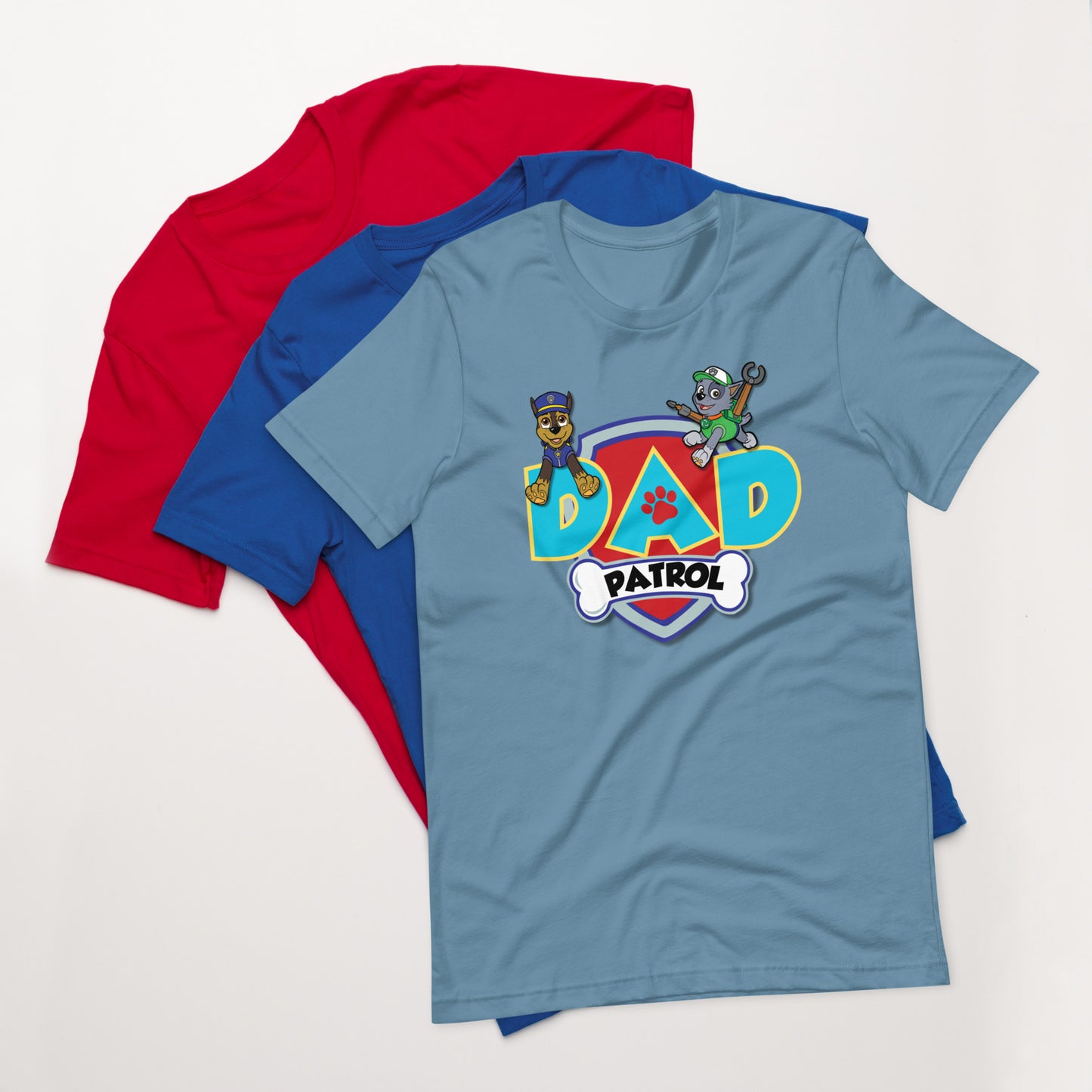 Dad Patrol (loose fitting unisex tri blend cotton)