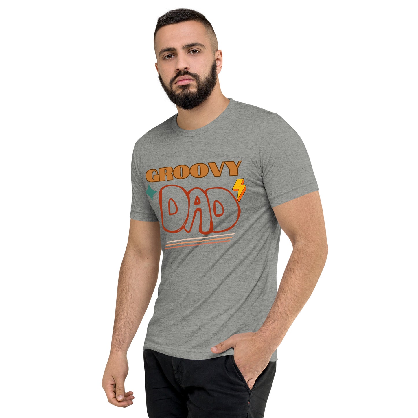 Groovy Dad Tri-Blend Tee