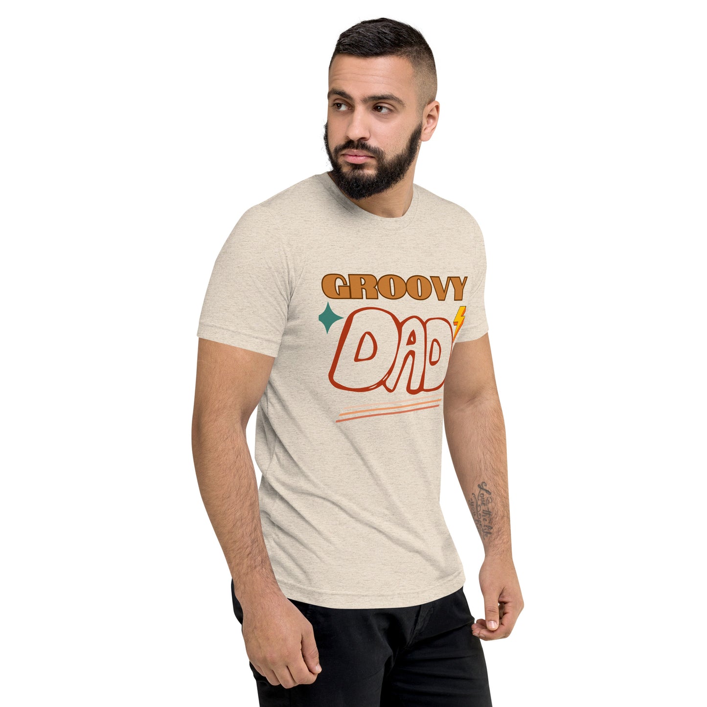 Groovy Dad Tri-Blend Tee