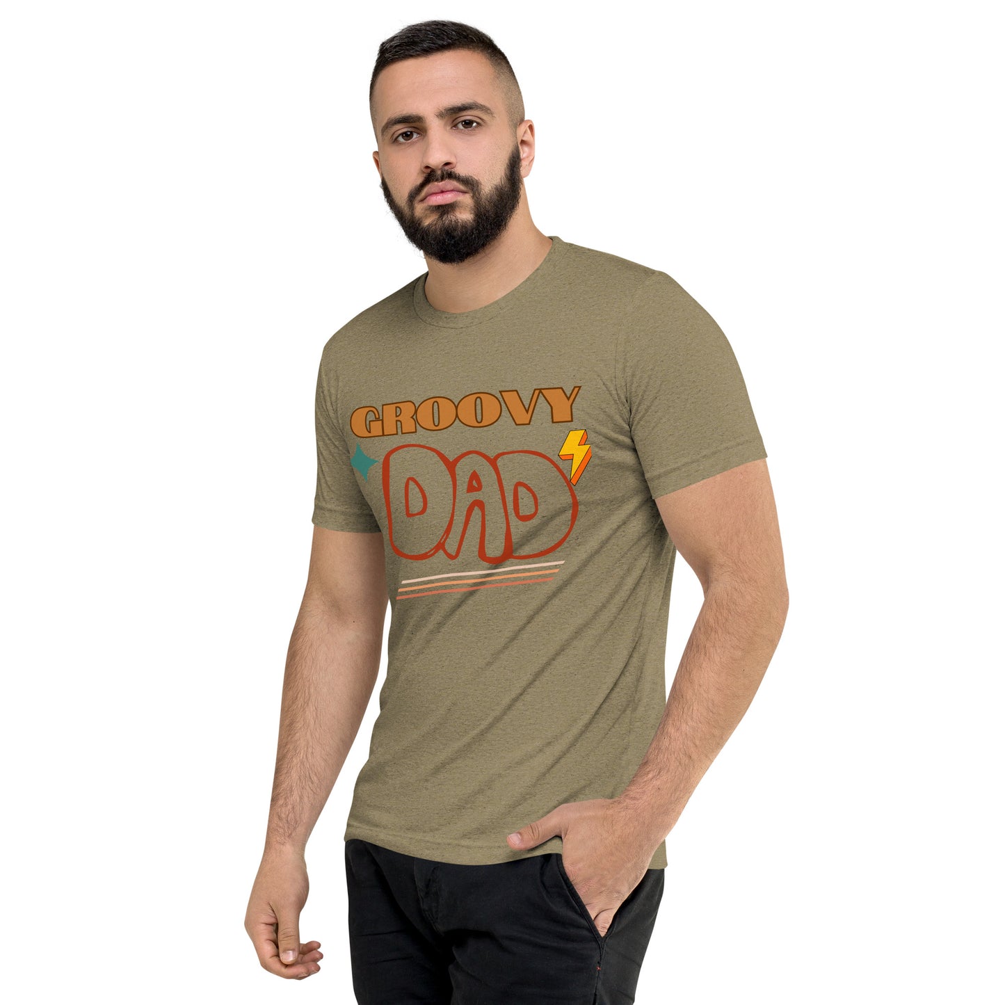 Groovy Dad Tri-Blend Tee