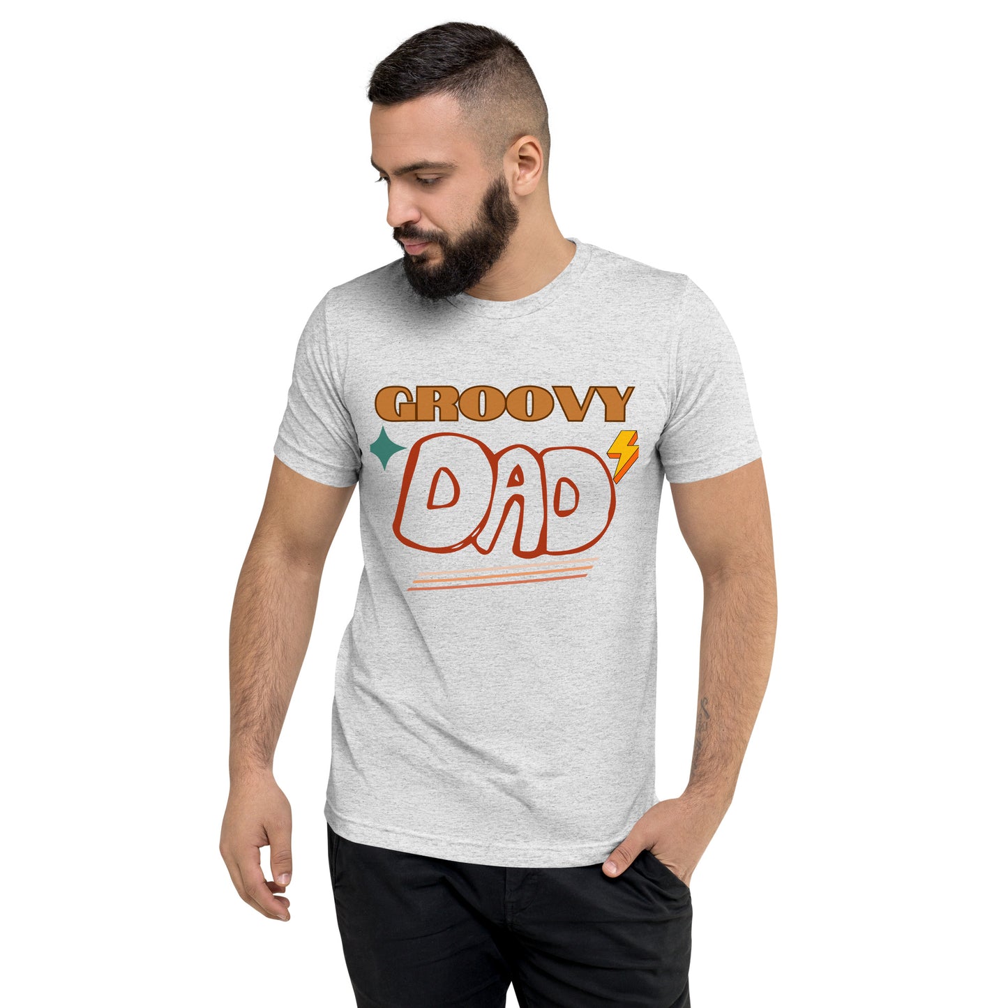 Groovy Dad Tri-Blend Tee