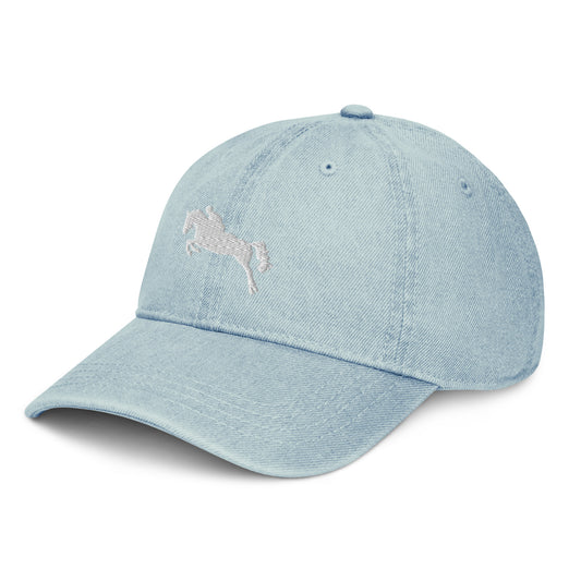 Denim Hat Horse