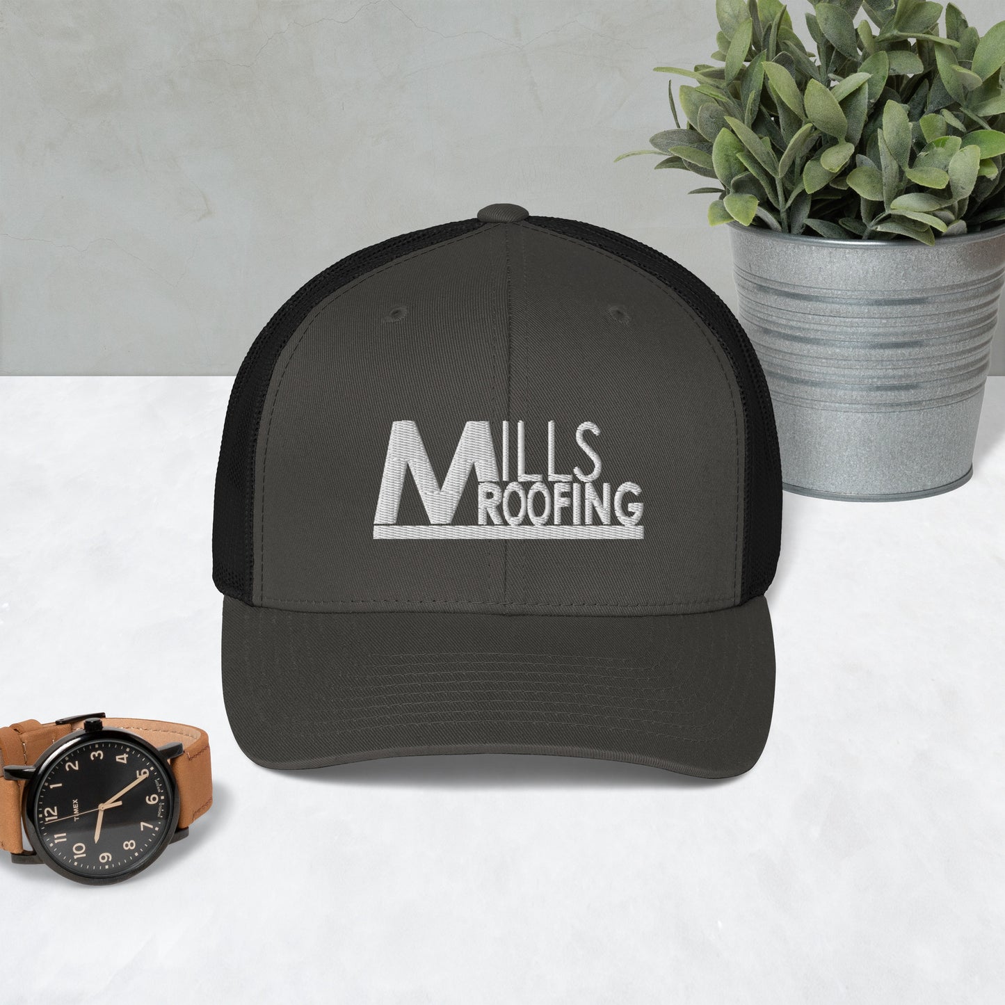 Mills Roofing Trucker Cap