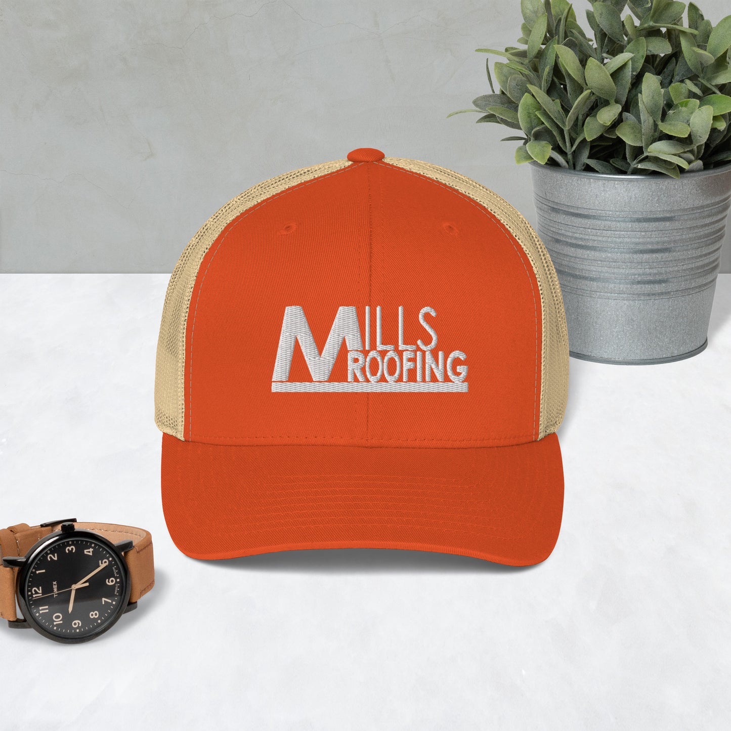 Mills Roofing Trucker Cap