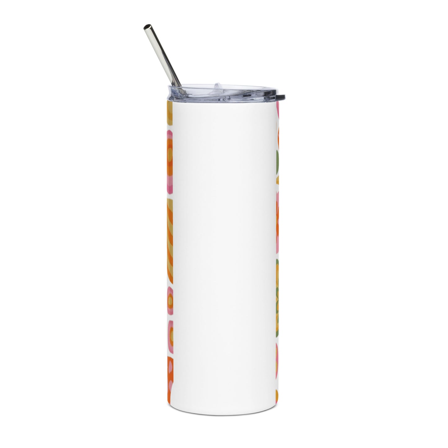 Neon Flower tumbler