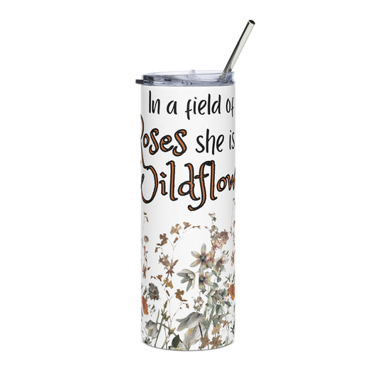 Field of Roses tumbler