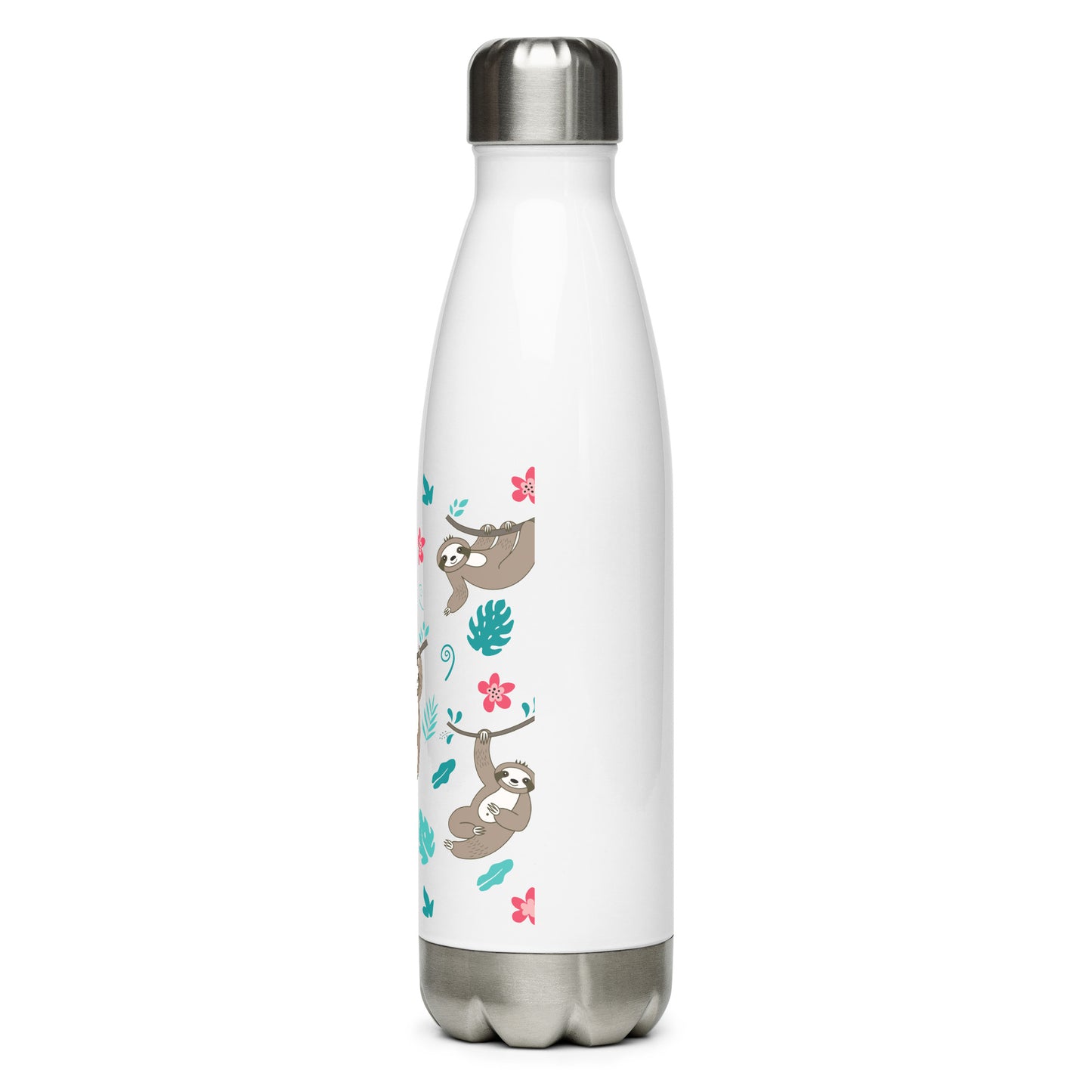Sloth stainless steel water bottle