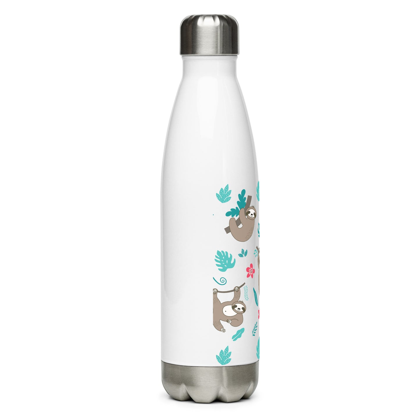 Sloth stainless steel water bottle