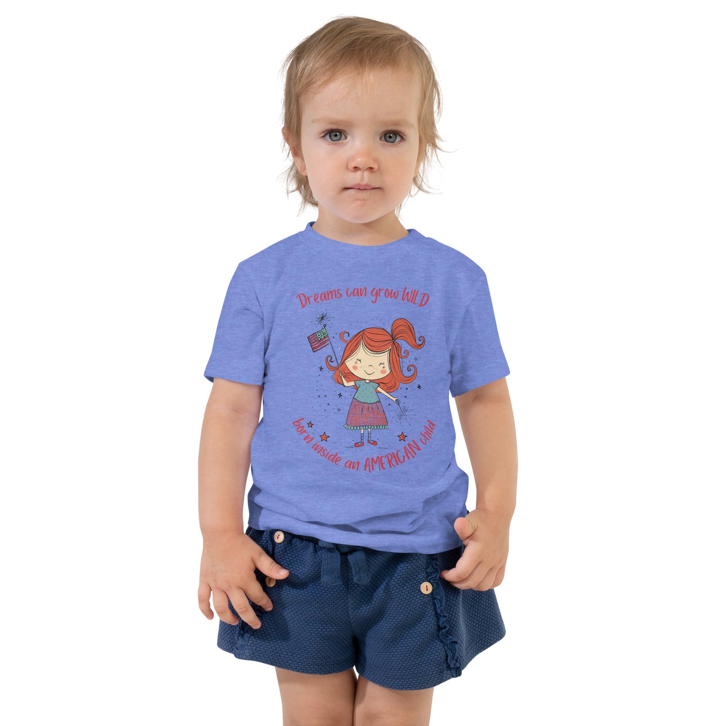Toddler Dreams Can Grow Wild (Red Hair)
