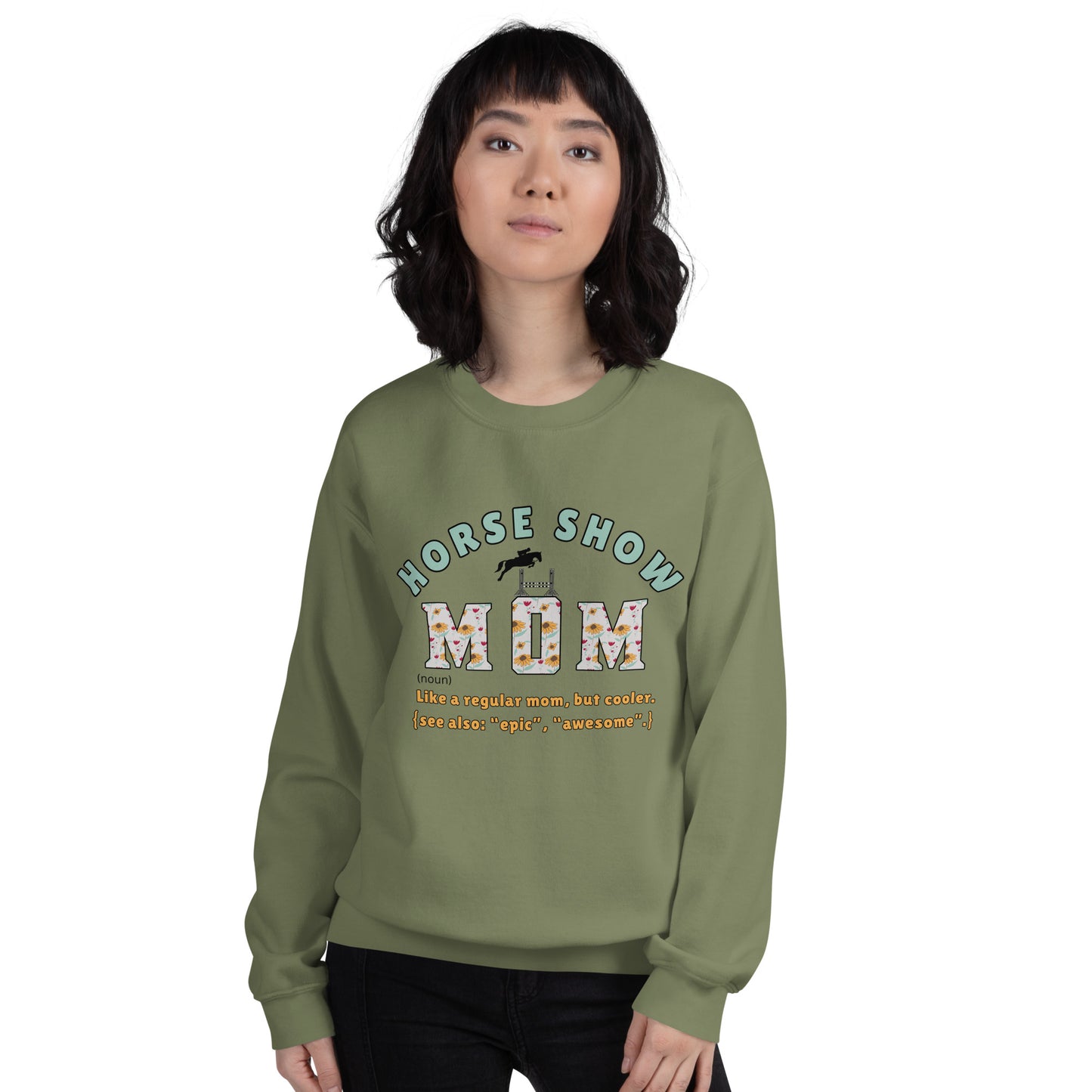 Horse Show Mom | Sweatshirt