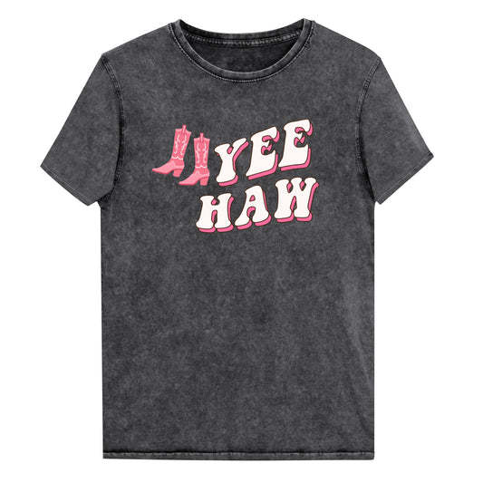 Yeehaw Distressed Tee