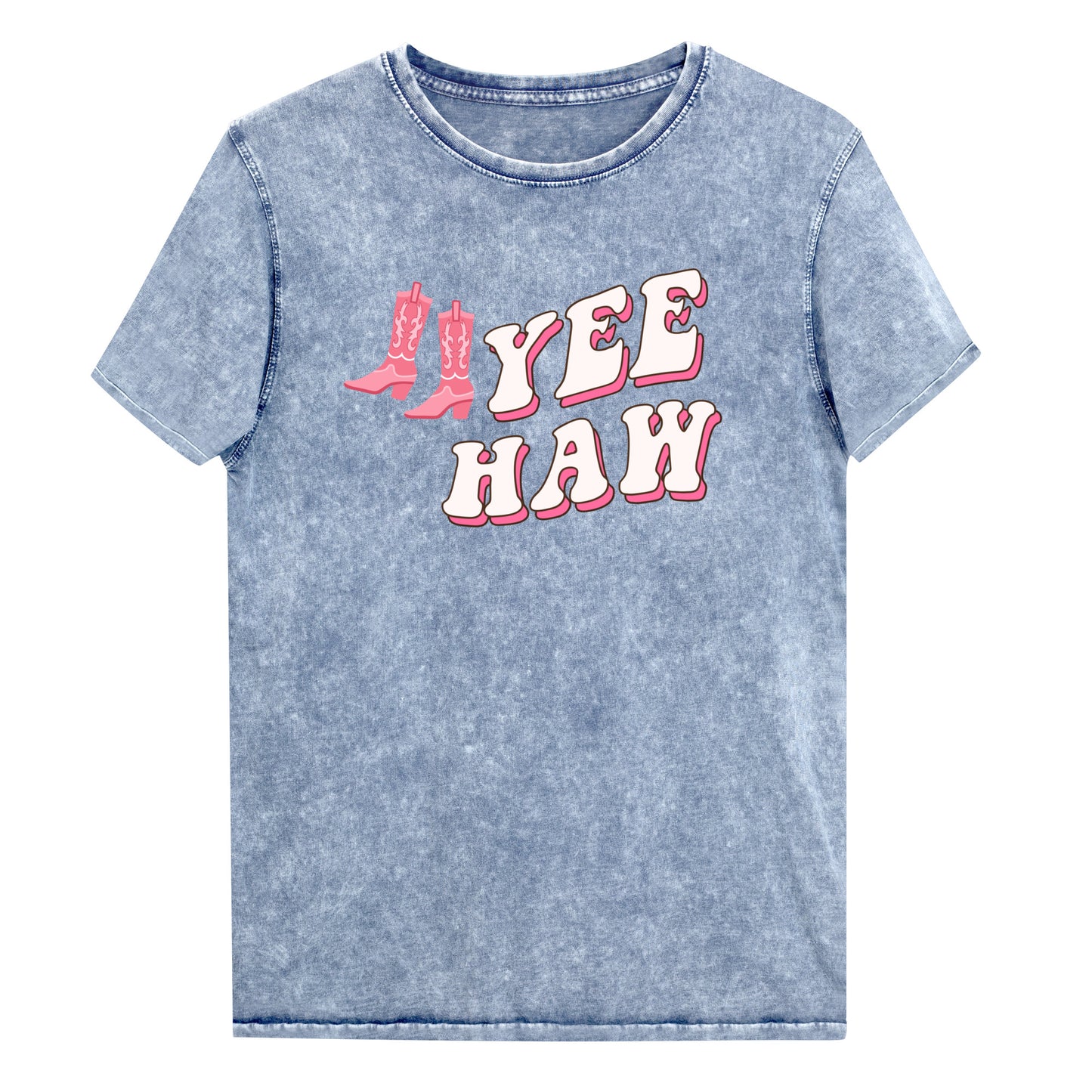 Yeehaw Distressed Tee