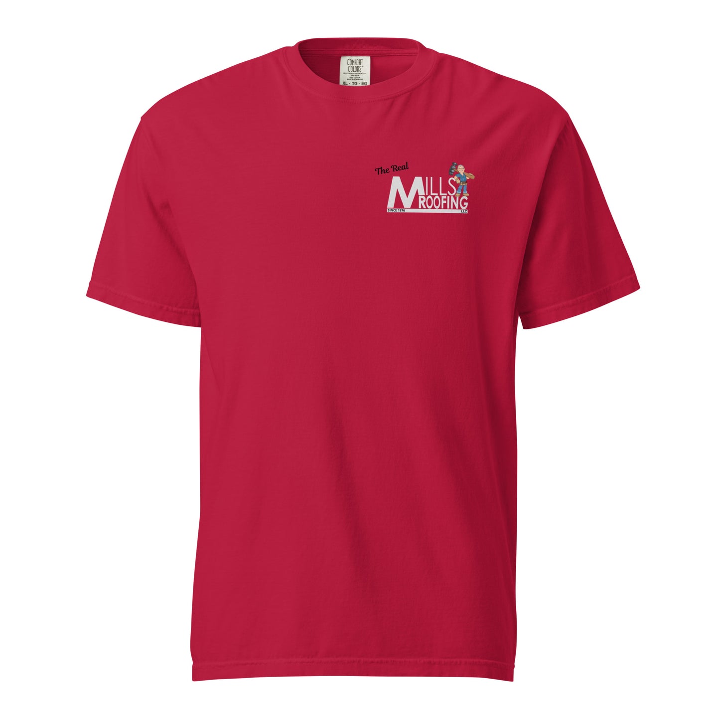 Mills Roofing White Logo