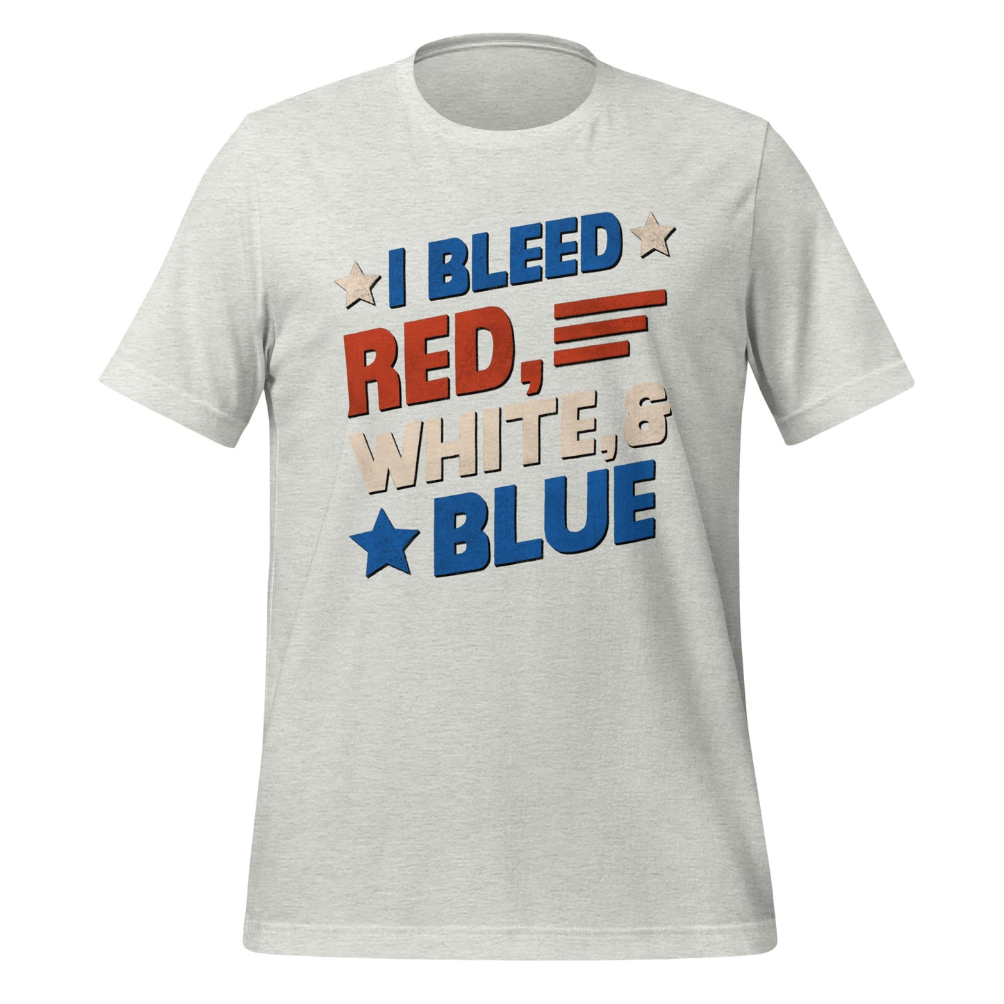 I bleed red, white & blue!