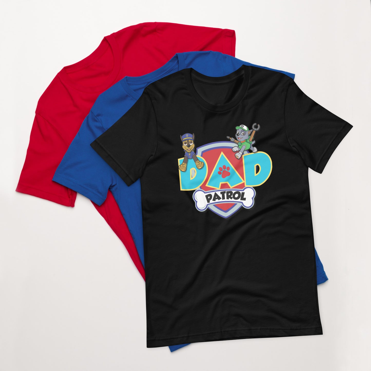 Dad Patrol  (loose fitting unisex tri blend cotton)