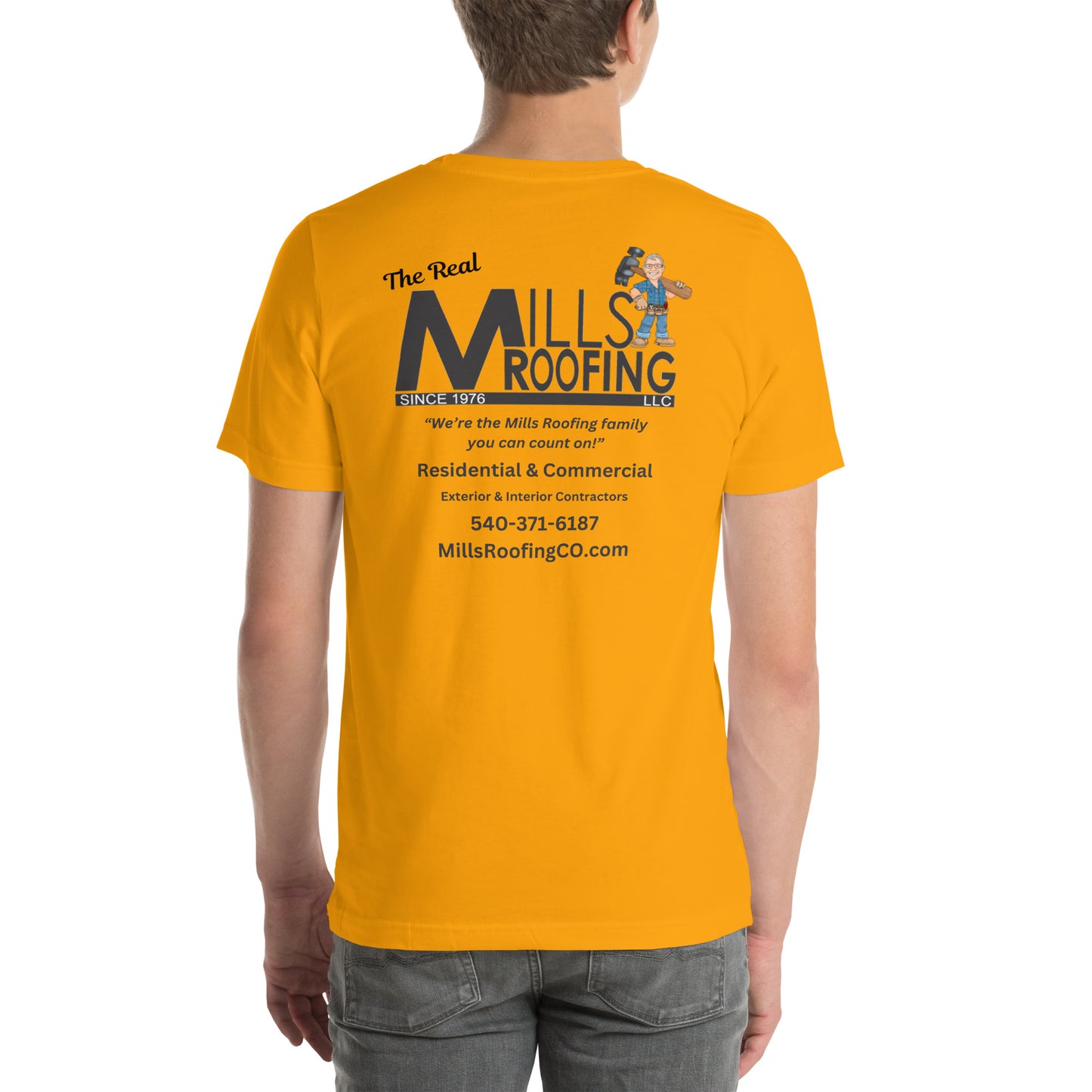 Mills Roofing Tees