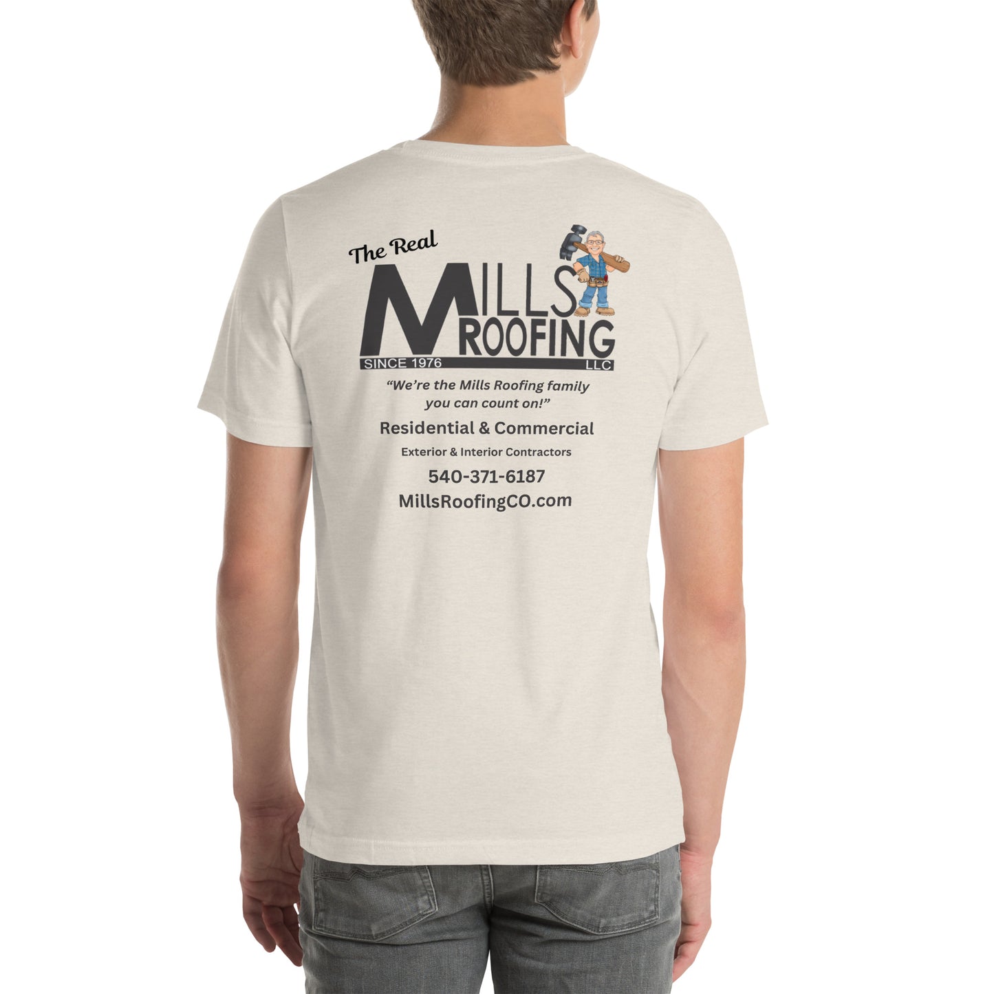 Mills Roofing Tees