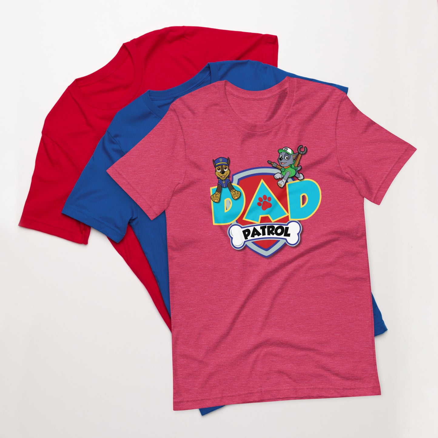 Dad Patrol  (loose fitting unisex tri blend cotton)