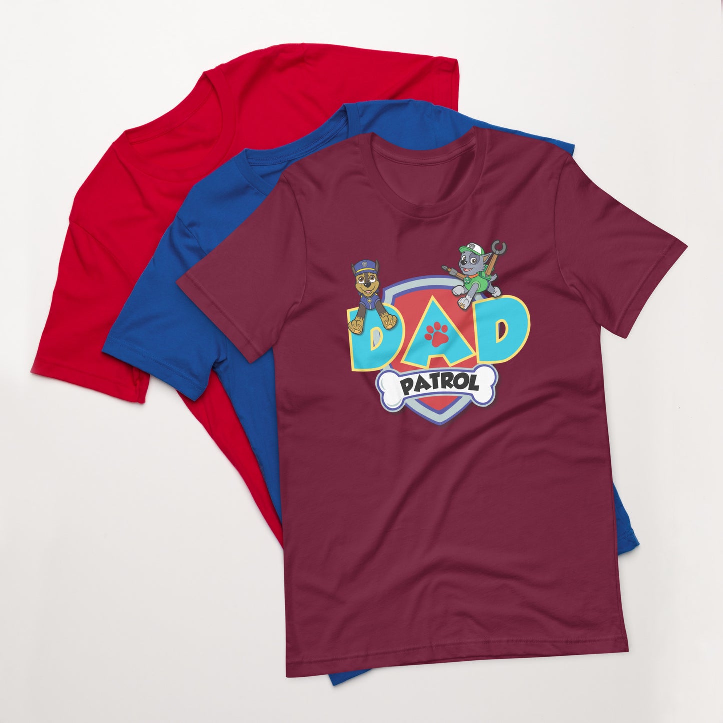 Dad Patrol  (loose fitting unisex tri blend cotton)