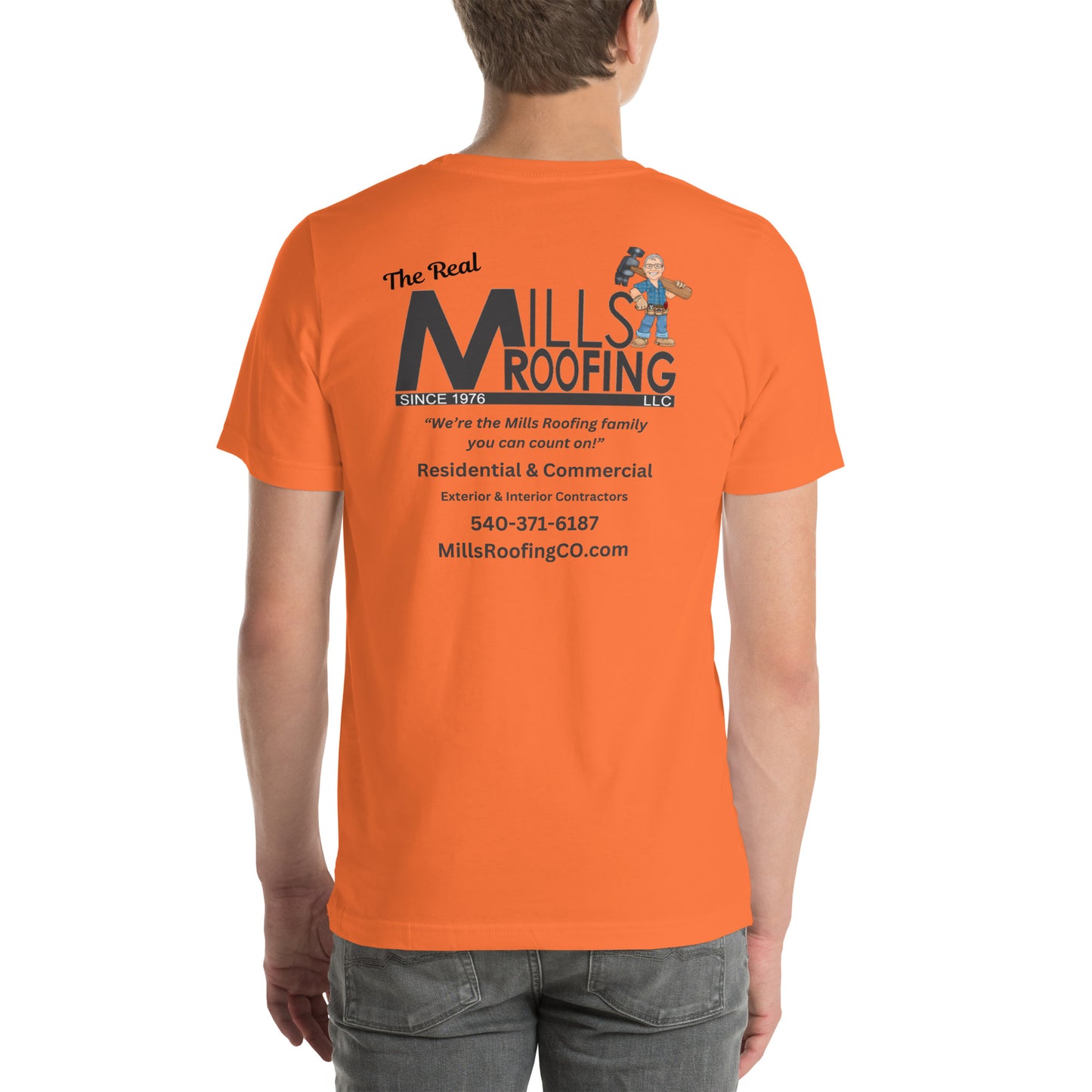 Mills Roofing Tees