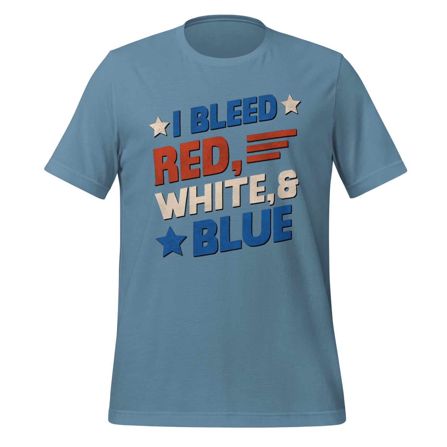 I bleed red, white & blue!