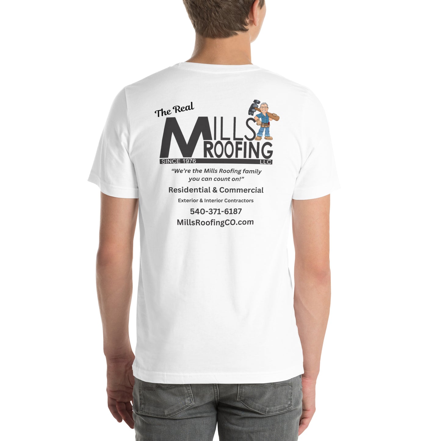 Mills Roofing Tees