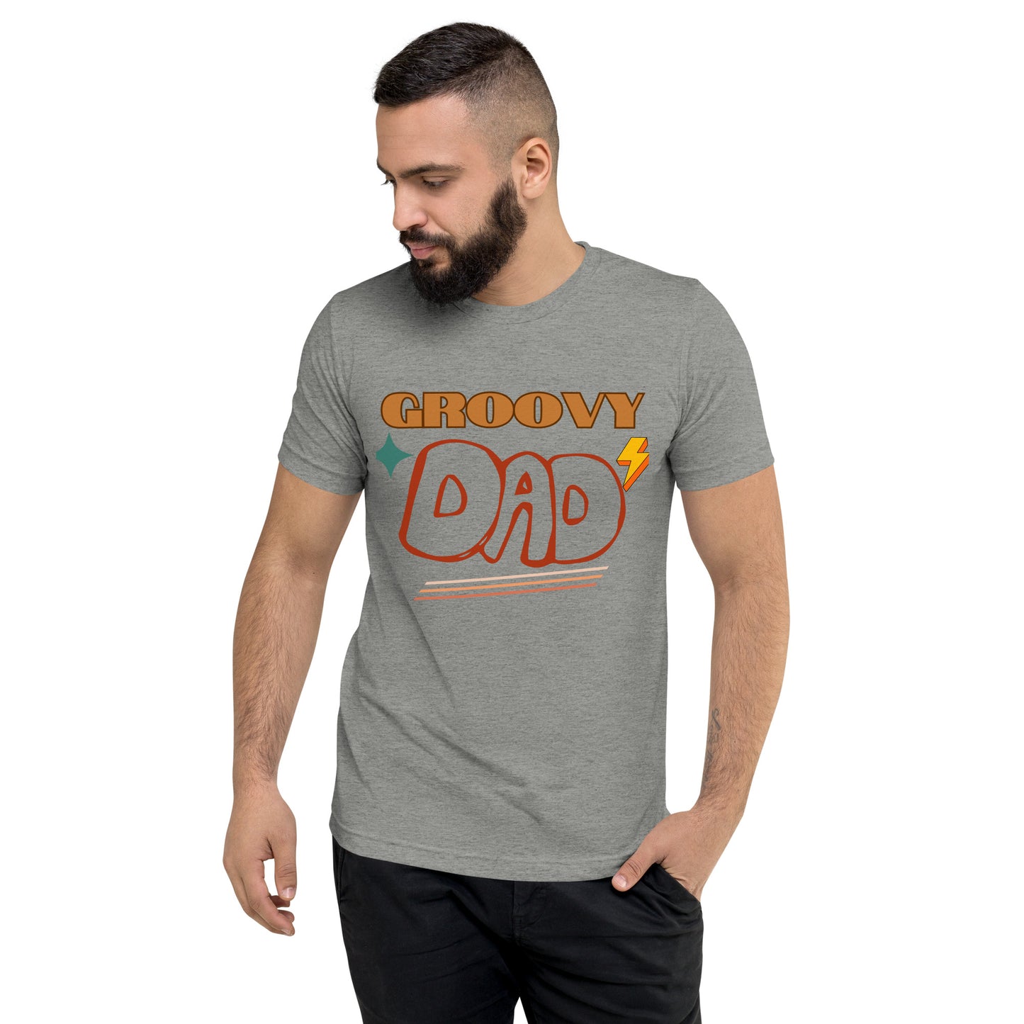 Groovy Dad Tri-Blend Tee