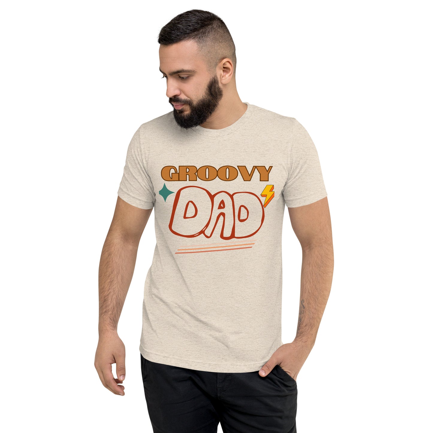 Groovy Dad Tri-Blend Tee