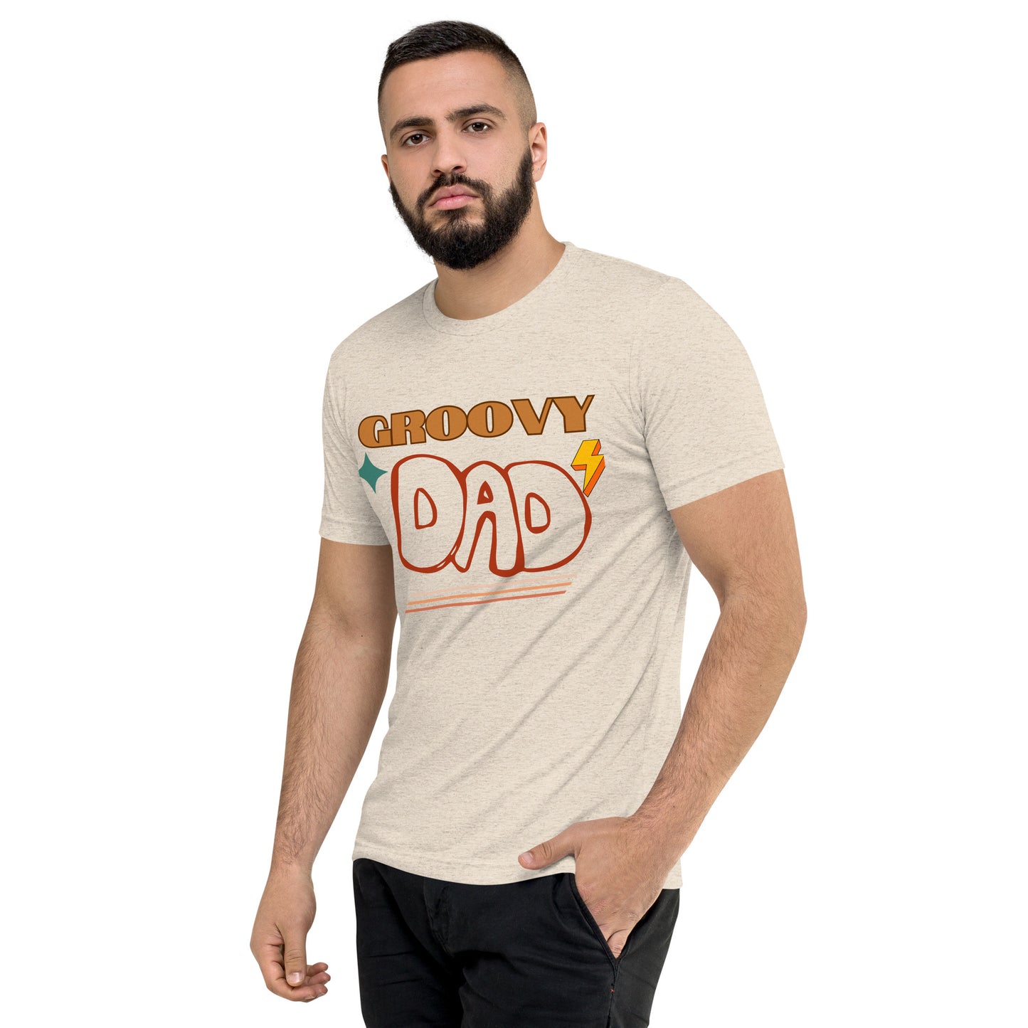 Groovy Dad Tri-Blend Tee