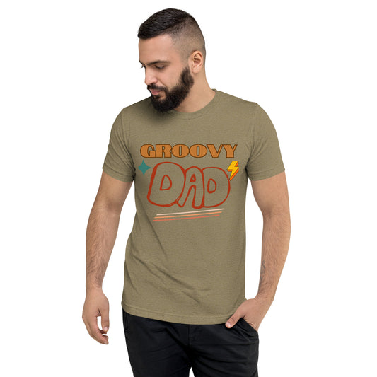 Groovy Dad Tri-Blend Tee