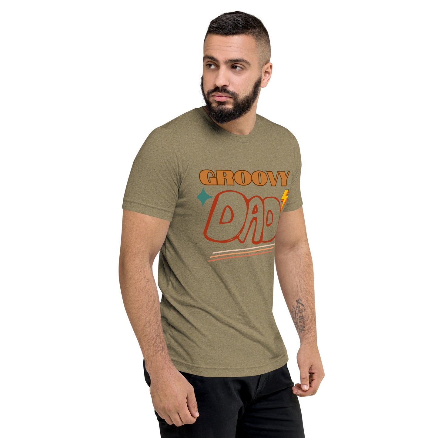 Groovy Dad Tri-Blend Tee