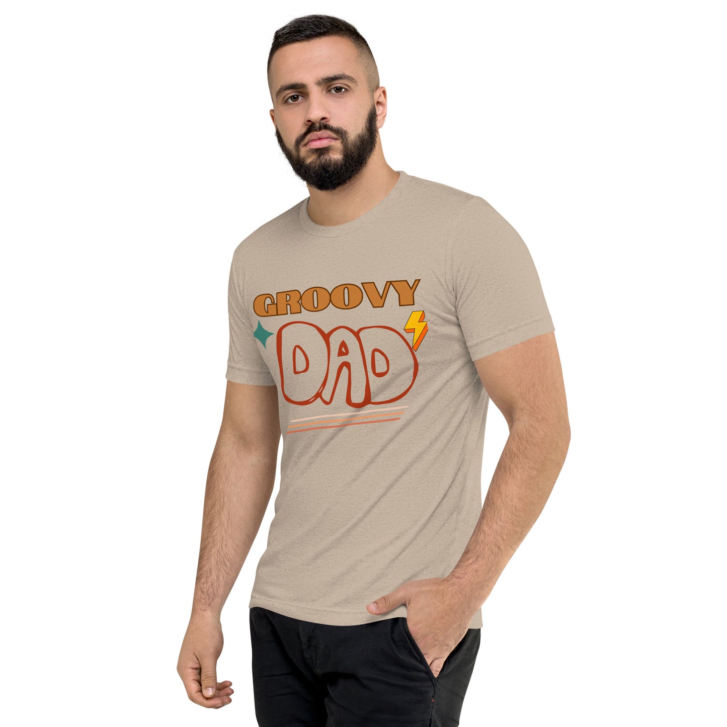 Groovy Dad Tri-Blend Tee
