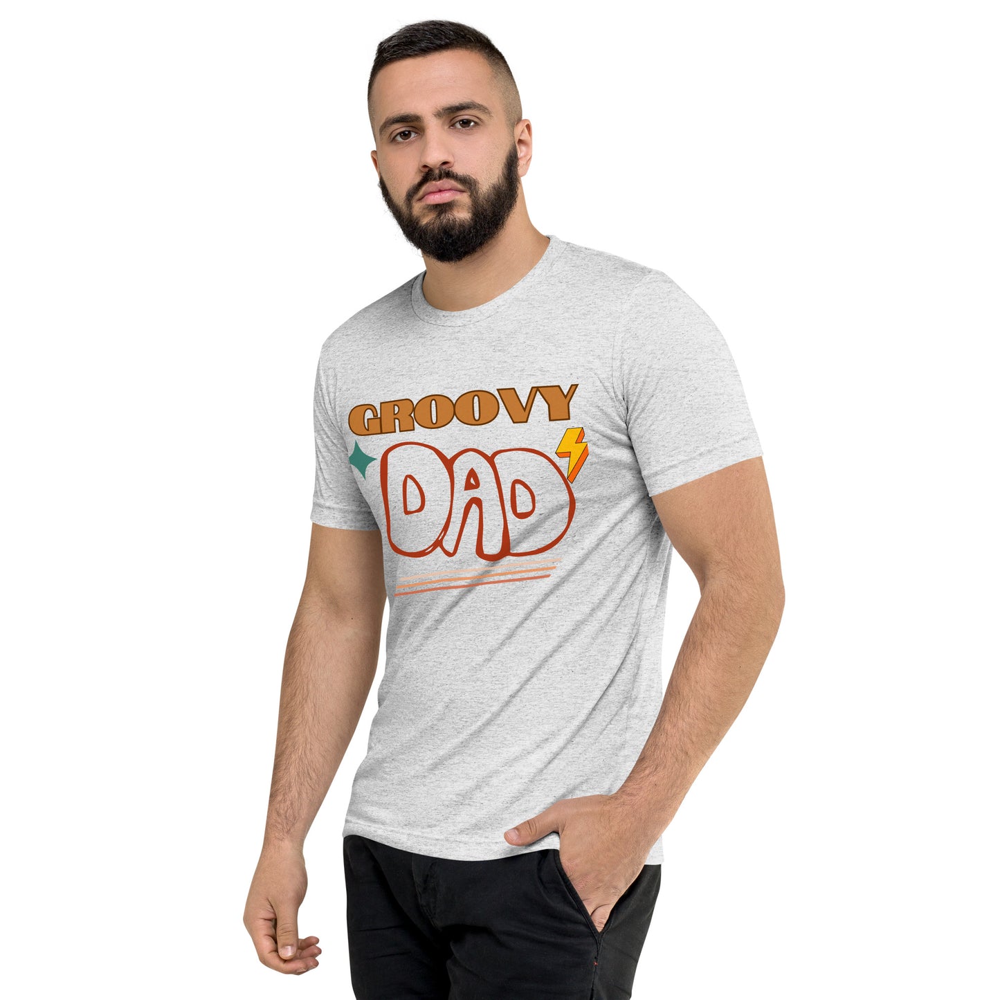 Groovy Dad Tri-Blend Tee