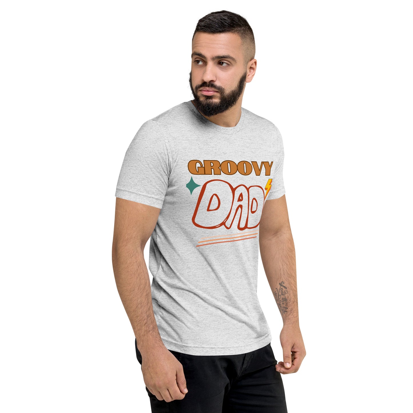 Groovy Dad Tri-Blend Tee