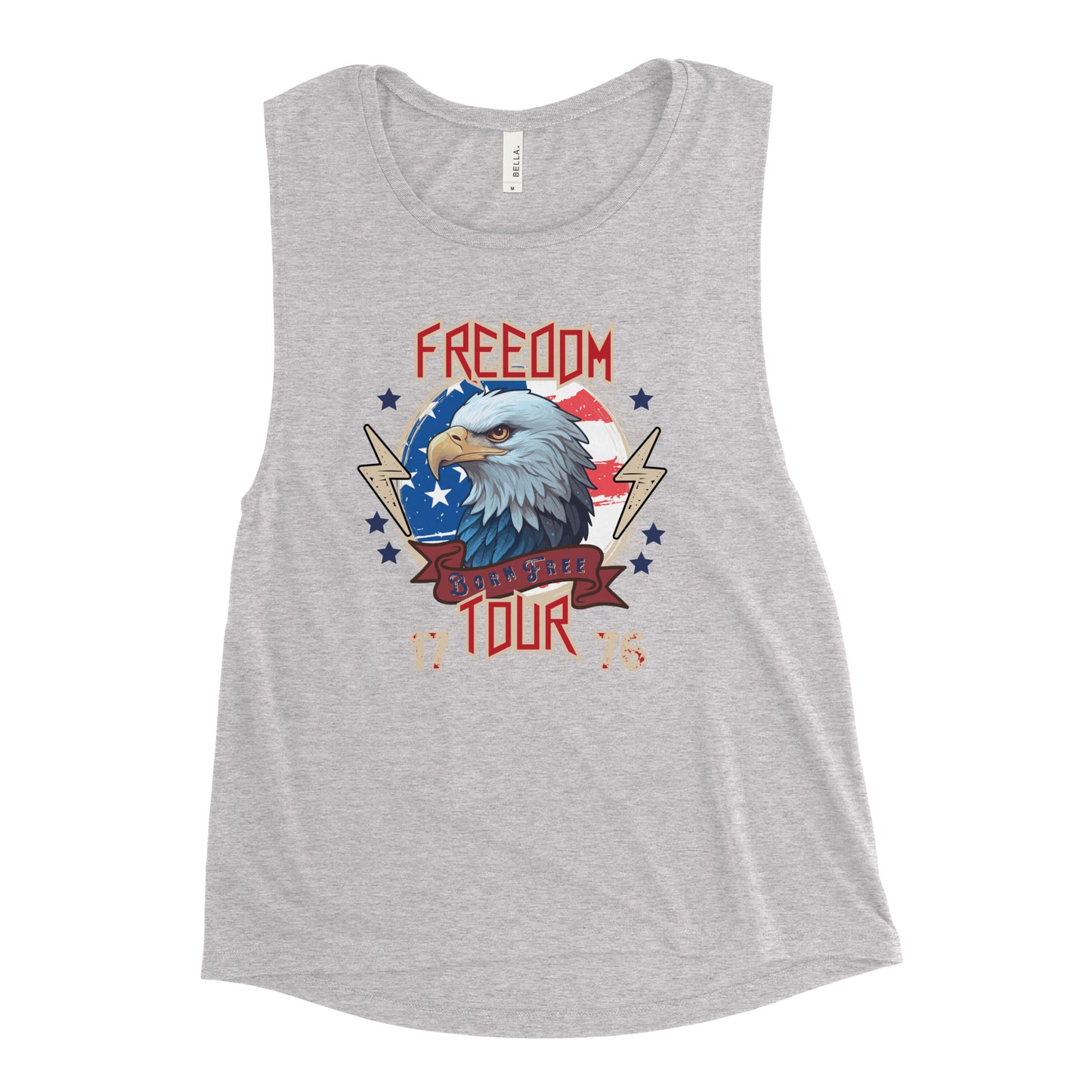 Ladies’ Muscle Tank | Freedom Eagle